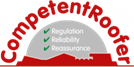 competent roofer logo