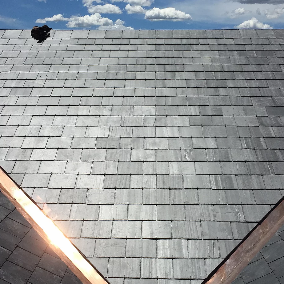 large slate roof