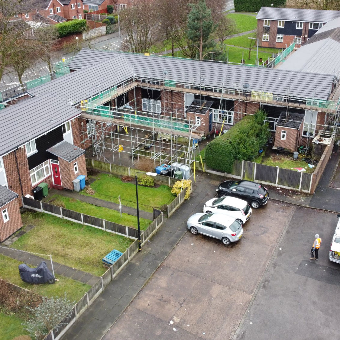 council building car park